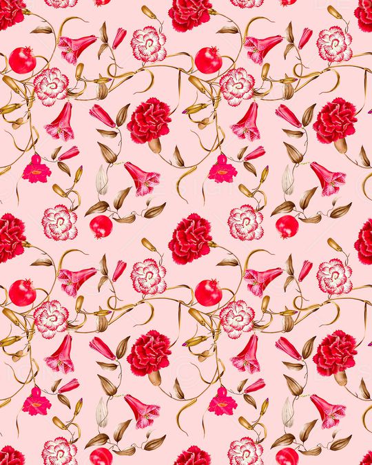 小碎花印花华亿平台图片