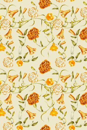 郁金香印花华亿平台图片