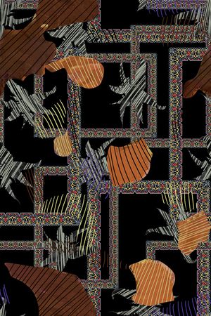 民族风印花华亿平台图片