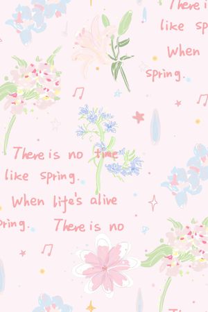 水彩花卉印花华亿平台图片