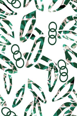 抽象印花华亿平台图片