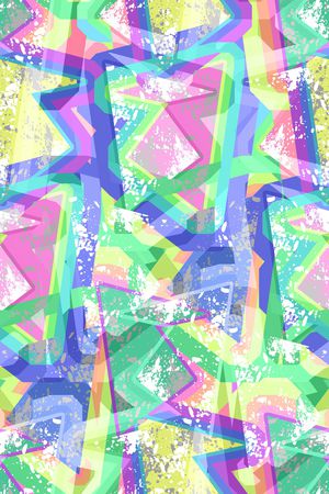 抽象印花华亿平台图片