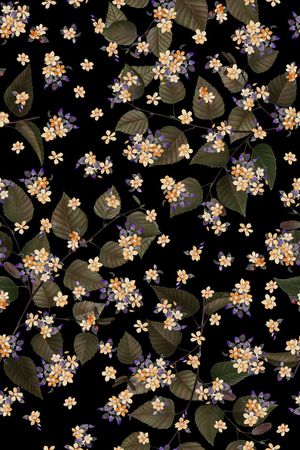 真丝印花华亿平台图片