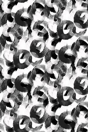 黑白华亿平台印花华亿平台图片