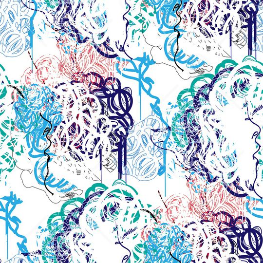 抽象印花华亿平台图片