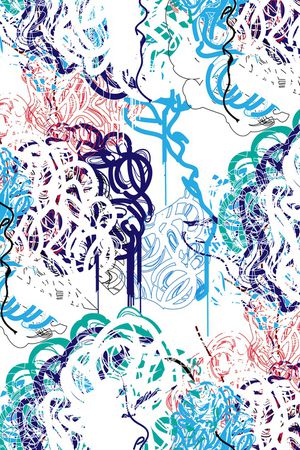 抽象印花华亿平台图片