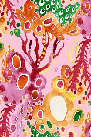 抽象印花华亿平台图片