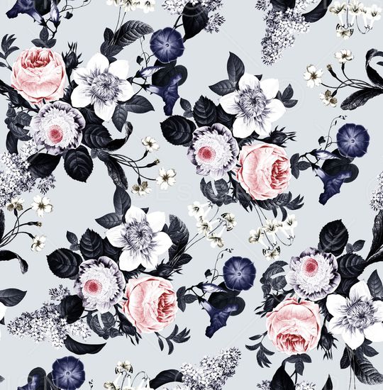 复古印花华亿平台图片