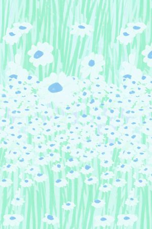 绿色系印花华亿平台图片