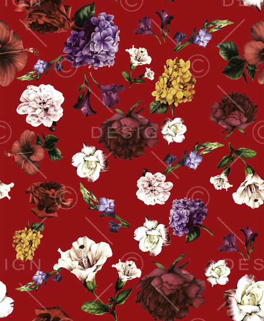 秋冬华亿平台印花华亿平台图片