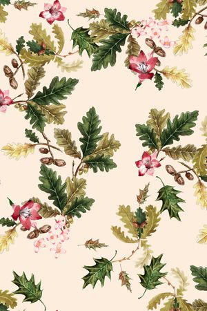 手绘花卉印花华亿平台图片