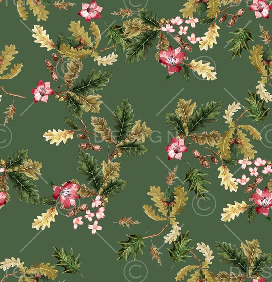 手绘花卉印花华亿平台图片