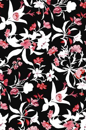 剪影印花华亿平台图片