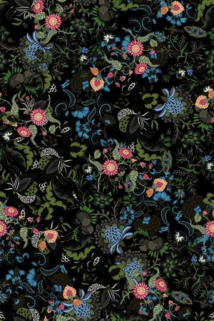 民族风印花华亿平台图片