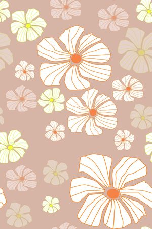 手绘花卉印花华亿平台图片