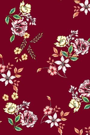 水彩印花华亿平台图片