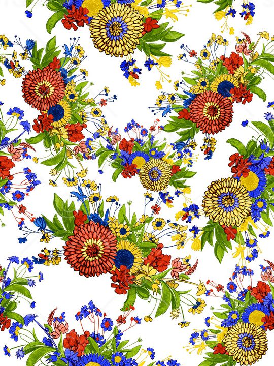 葵花印花华亿平台图片