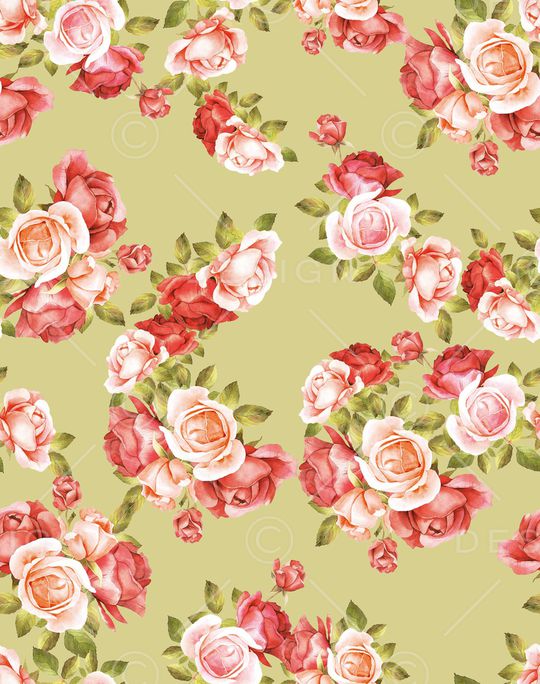 小清新印花华亿平台图片