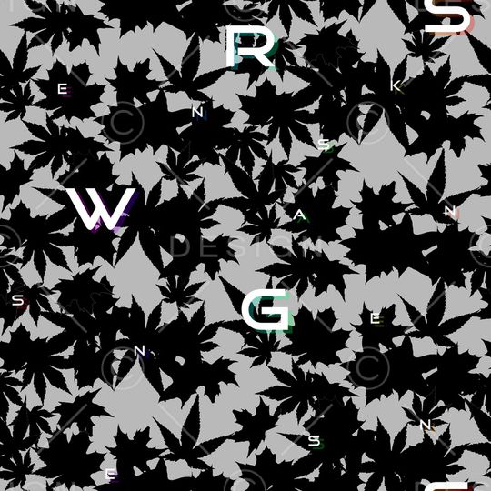 字母印花华亿平台图片