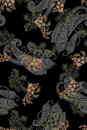 佩斯利印花华亿平台图片