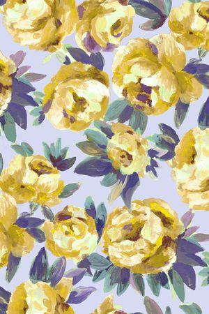 植物印花华亿平台图片