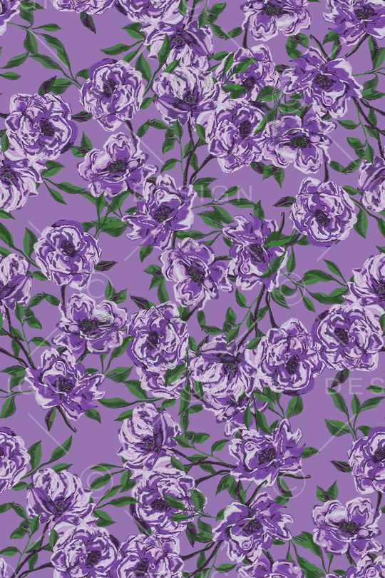 植物印花华亿平台图片