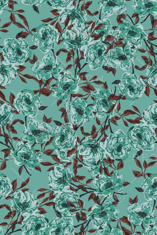 植物印花华亿平台图片