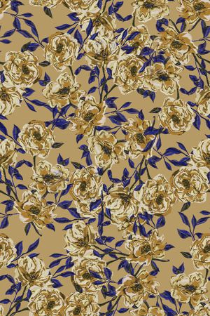 植物印花华亿平台图片