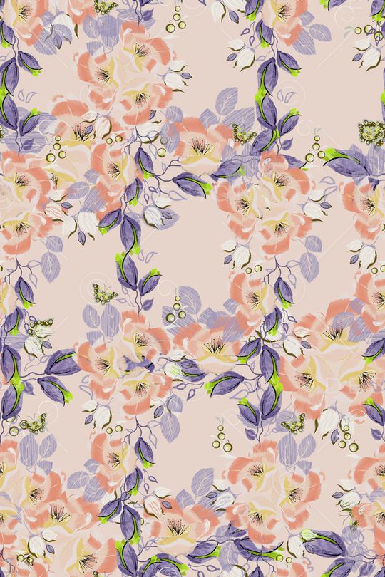 大牌风印花华亿平台图片