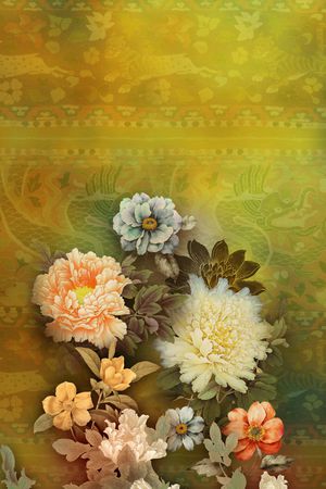 定位花印花华亿平台图片