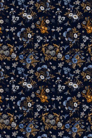 小碎花印花华亿平台图片