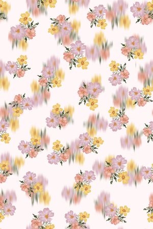 小碎花印花华亿平台图片