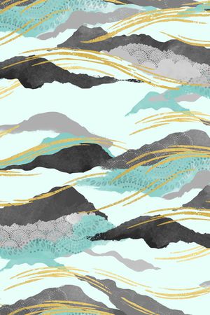 笔触印花华亿平台图片