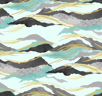 笔触印花华亿平台图片