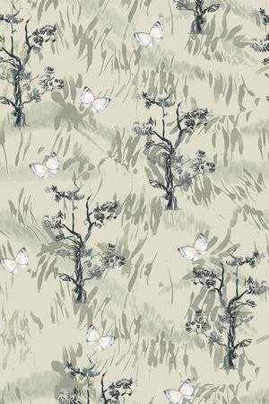 植物印花华亿平台图片