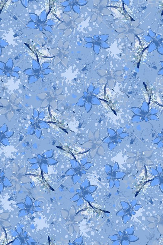 植物印花华亿平台图片