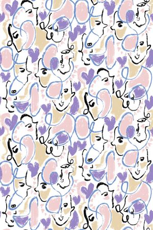 小清新印花华亿平台图片