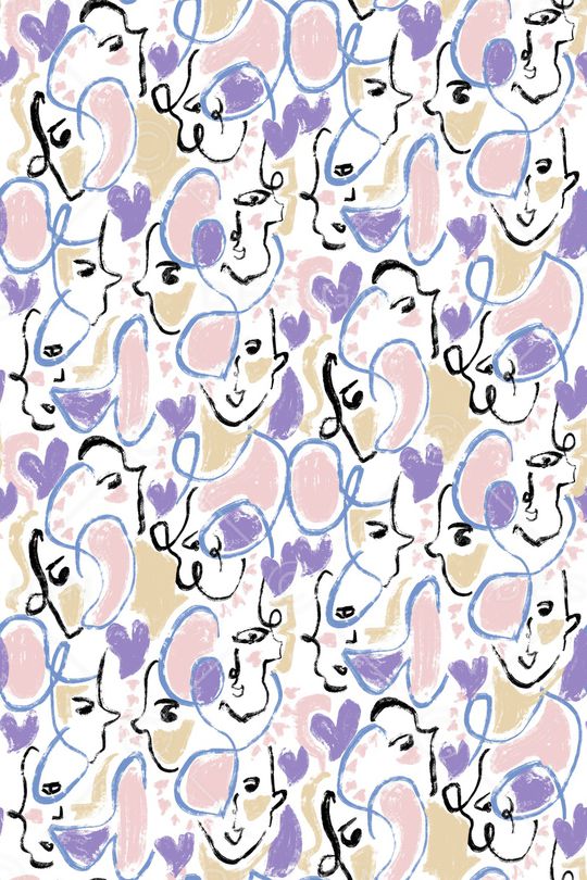 小清新印花华亿平台图片