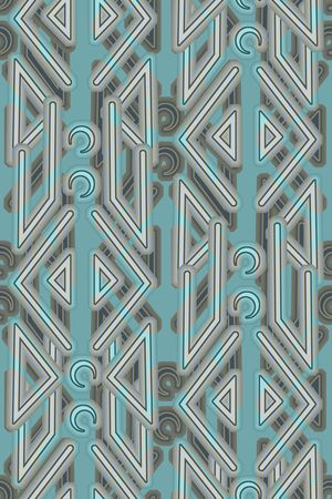 几何印花华亿平台图片