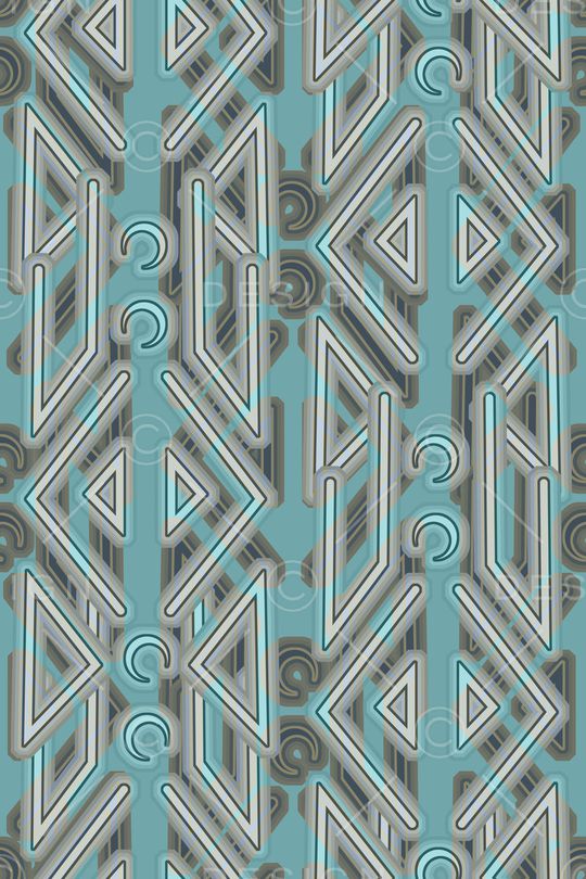 几何印花华亿平台图片