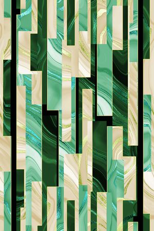 现代风印花华亿平台图片