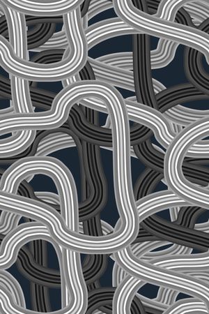 条纹印花华亿平台图片