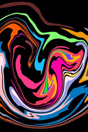 抽象印花华亿平台图片