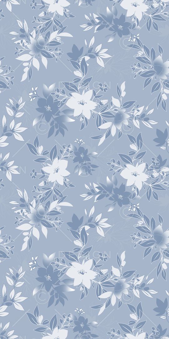 手绘花卉印花华亿平台图片