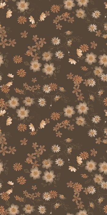 手绘花卉印花华亿平台图片