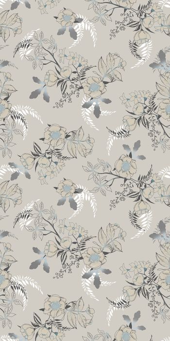 手绘花卉印花华亿平台图片