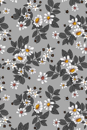 手绘花卉印花华亿平台图片