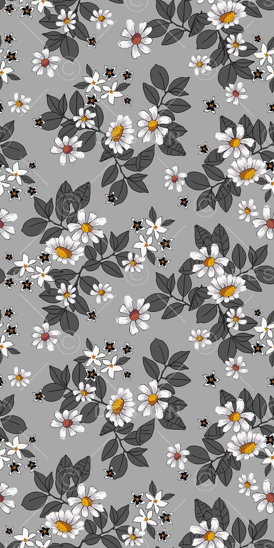 手绘花卉印花华亿平台图片