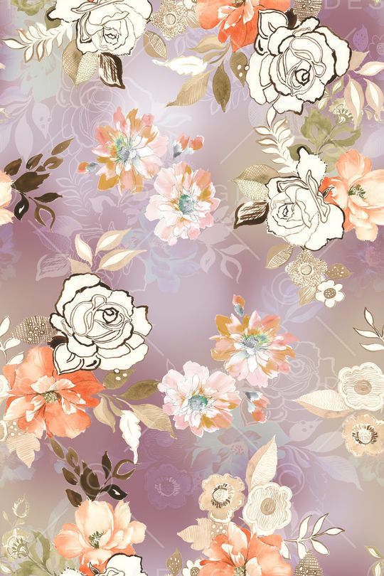 水彩印花华亿平台图片