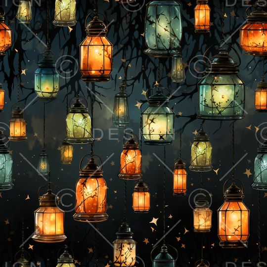 灯笼印花华亿平台图片